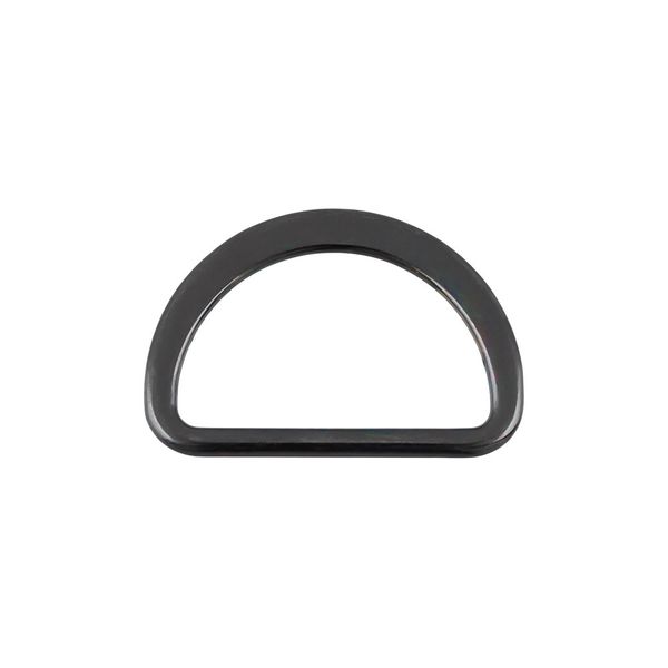 Полукольцо литое металл внутр. 25 мм, 10 шт, 06 черн.никель, Gamma GHR-25