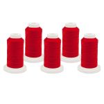 Нитки филаментные 420D/3, 137 м, Астра, 1030 красный