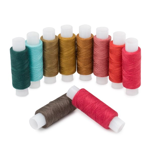 Набор швейных ниток 50/2, 200м, ассорти №176, 10 шт, Astra&Craft