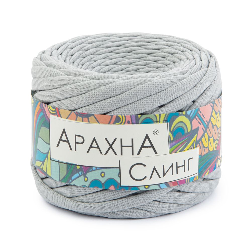 Пряжа Arachna Sling / уп.6 мот. по 150 г, 50 м, 49 св.серый