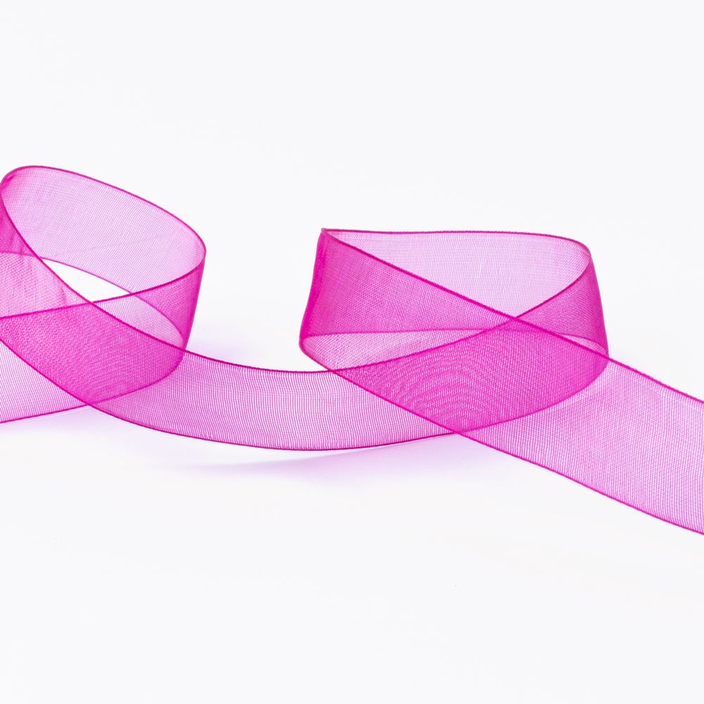 Лента капроновая (органза) 20.0 мм / 22.8±1 метра, 033 лиловый, Blitz OR-20