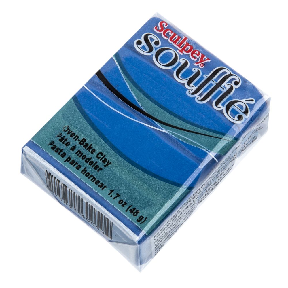 Полимерная глина 48 г, 6005 васильковый, Sculpey SU