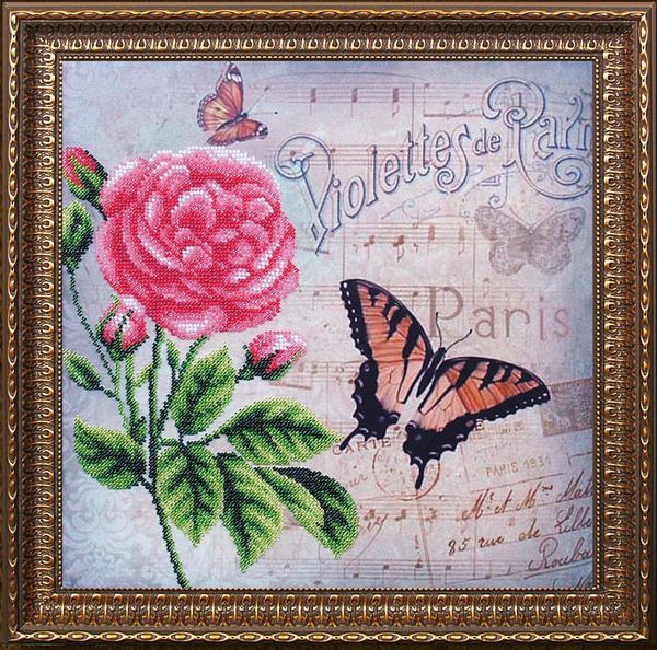 Набор для вышивания бисером Магия канвы, В ритме блюза 27,5х28 см