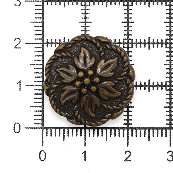 Пуговицы на ножке 21 мм (AB), 36 шт, S090234