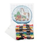 Набор для вышивания нитками Hobby&Pro, Любимая лошадка 11х13см