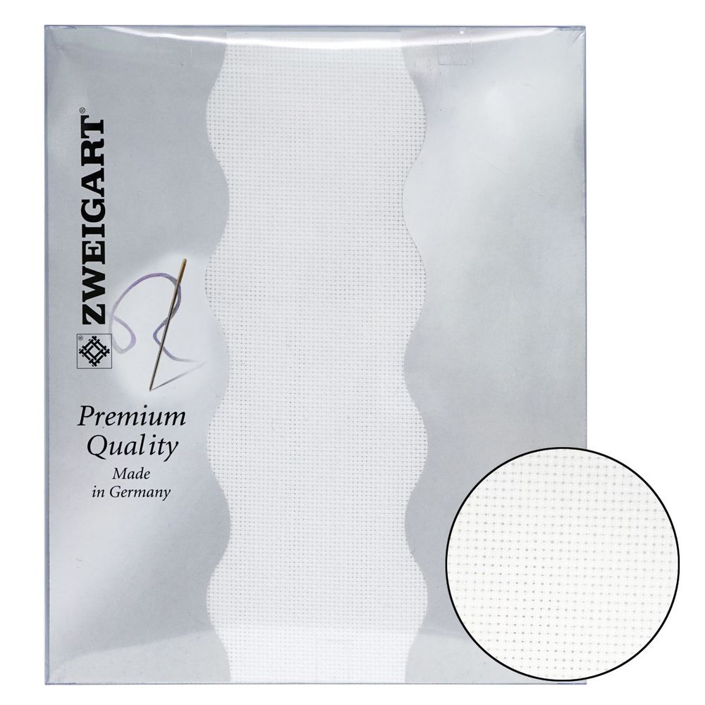 Канва Zweigart Aida 16 ct, 50х50см, 3251/100