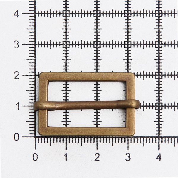 Рамка регулировочная металл литая с подвижной планкой 25 мм /31х21 мм, ⌀3 мм/, бронза, 4 шт