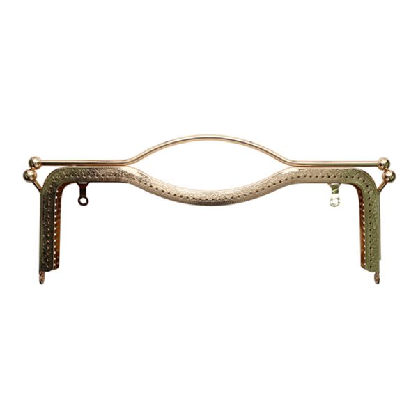 Защелка для сумок размер 27см, Hobby&Pro, светлое золото