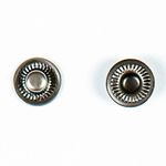 Часть кнопки Альфа (S-образная) ⌀11.5 мм (C-часть), 520 т. серебро, 100 шт, 523537, BIG