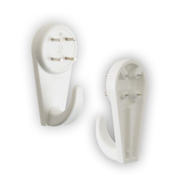 Крючки настенные, 4 шт, большие, Gamma KRK-12