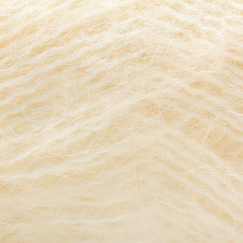 Пряжа YarnArt (ЯрнАрт) Mohair trendy / уп.5 мот. по 100 г, 220м, 1003 белый