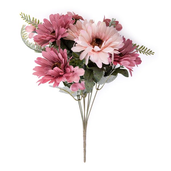 Растение искусственное Хризантема 34 см, 3 шт, 01, Blumentag ATJ-32