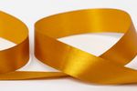 Лента атласная 1-сторонняя 25.0 мм / 33±2 метра, 120 т-желтый, Gamma