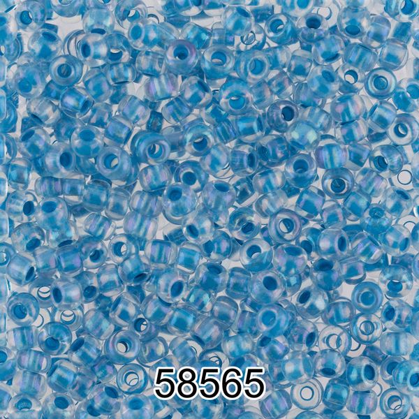 Бисер Preciosa 10/0 (2.3 мм), 500 г, 58565 (Ф559) синий