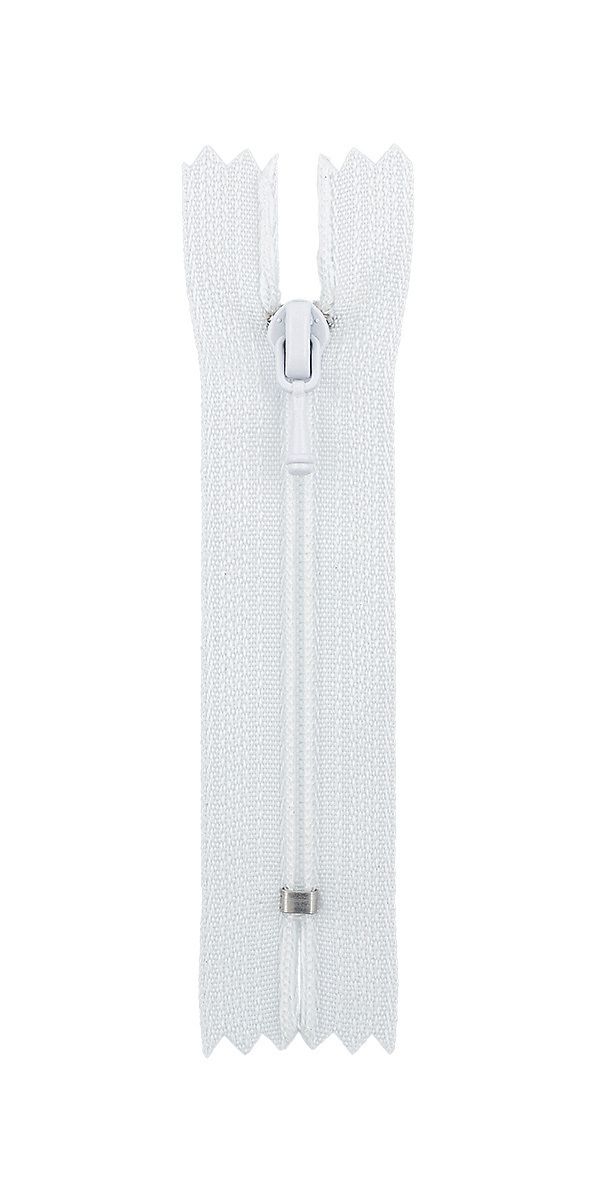 Молния спираль (витая) Т3 (3 мм) 1 зам., н/раз., 8 см, декоративная, 101 белый, ZipD 3S Gamma, 5 шт