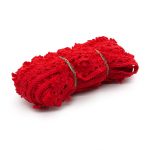 Тесьма отделочная вязаная 32 мм, 10 м, красный