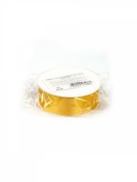 Лента атласная 1-сторонняя 25.0 мм / 22.5±1 метра, 3016 т.желтый, Magic4Hobby