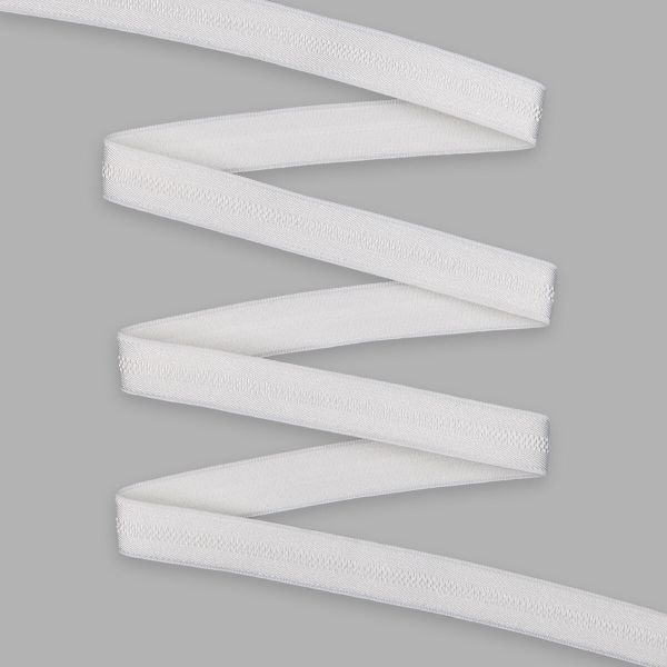 Резинка бельевая (бретелечная) 12.0 мм / 50 метров, молочный, (ML207.012)