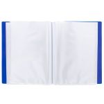 Папка с вкладышами 80 л. A4 700 мкм 25 мм, волокно, 4 шт, синий new EC211930002, Expert Complete