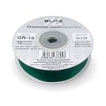 Лента капроновая (органза) 15.0 мм / 22.8±1 метра, 120 изумрудно-зеленый, Blitz OR-15