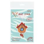 Набор для вышивания нитками МП Студия (Жар-птица), Минуты до праздника, 12х9 см