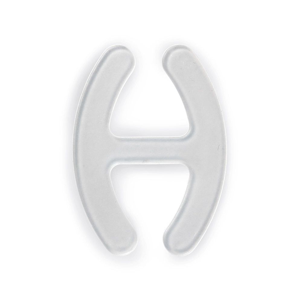 Застежка-держатель для бретелей пластик 45х35 мм, прозрачный, Prym 991872