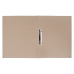 Папка на 2 О-кольцах A4 700 мкм 25 мм, 4 шт, d-20 мм, бежевый new EC211300127, Expert Complete