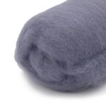 Шерсть для валяния Кардочес 100% п/тонк.шерсть, 100 г Камтекс, цв.169 серый