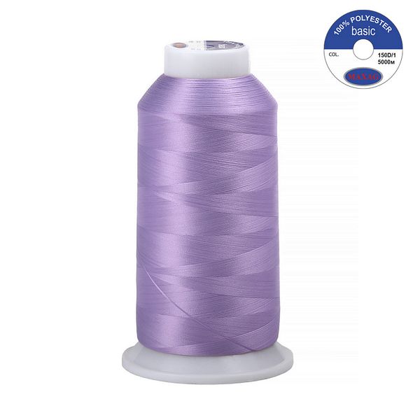 Нитки швейные текстурированные Max, 150D/1, 5000 м, 90г, 326 сиреневый