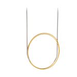 Спицы круговые ⌀3.0 мм, 80 см, с металлическим тросиком, Alpina SIL-80