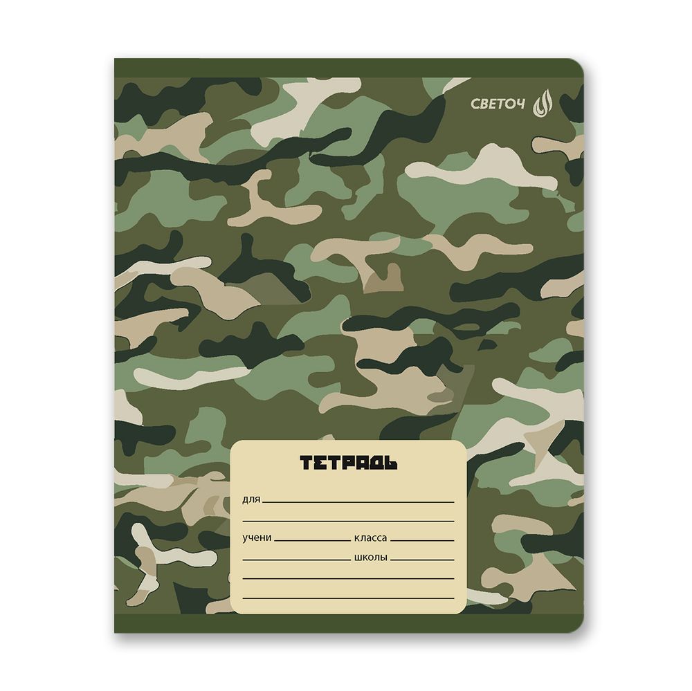 Тетрадь ученическая школьная, A5 12 л. на скобе 65 г/м², белизна 100% 25 шт линия, 01441 Только вперёд, Светоч Т178