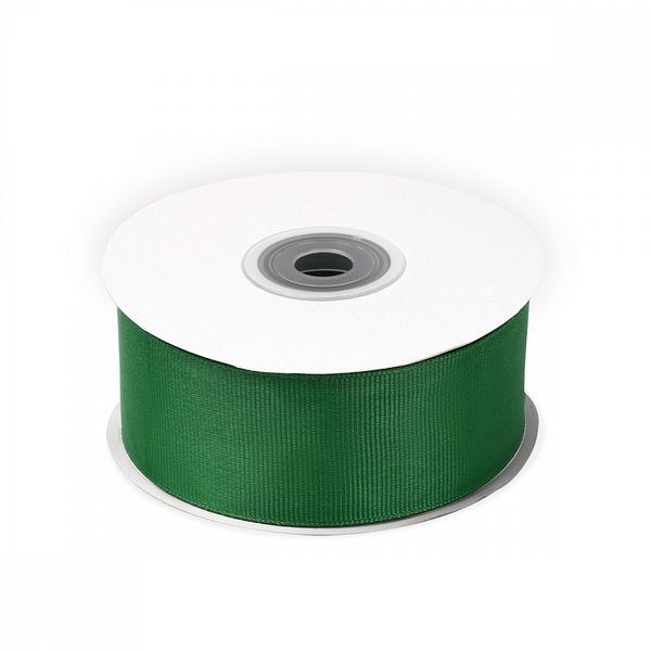 Лента репсовая (в рубчик) 38.0 мм / 22.8±1 метра, 587 т.зеленый, Magic4Hobby