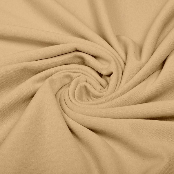 Футер 2-нитка начес 190 г/м², 100-100 см / 6 метров, ФУТ2Х.НАЧ.190.14-0936.6, миндаль