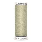 Нитки универсальные Gutermann Sew-all 100 (200 метров), 5 кат. | 503 желтовато-серый