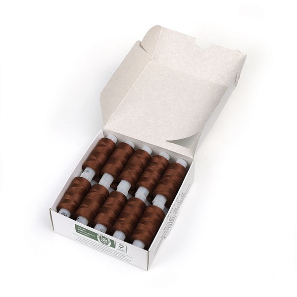 Нитки армированные ПНК им.Кирова 45ЛЛ, бытовые, 200 м / 20 кат., 4418 / 069 шоколадный