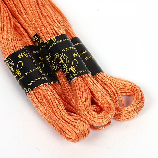 Мулине ПНК им.Кирова цв.9208 персиковый, 24 мотка по 8 метров