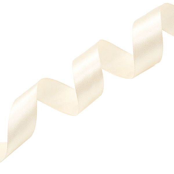 Лента атласная 1-сторонняя 25.0 мм / 22.86±1 метров, 053 кремовый, Globus