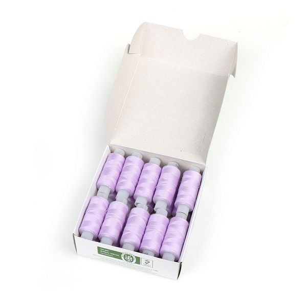 Нитки армированные ПНК им.Кирова 45ЛЛ, бытовые, 200 м / 20 кат., 1802 бл.сиреневый