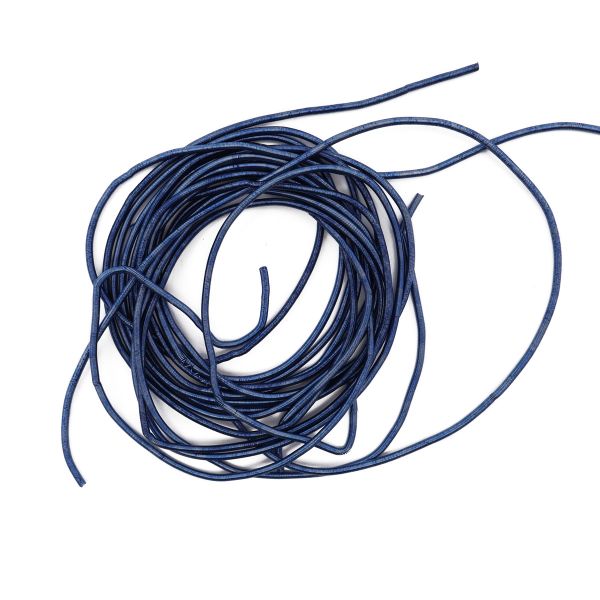 Канитель гладкая матовая Синий 1 мм 5 грамм ± 0,1 гр, КМ007НН1