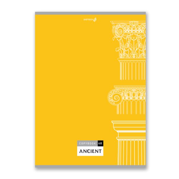 Тетрадь ученическая общая, A4 48 л. на скобе 65 г/м², белизна 100%, 6 шт, клетка, 000455 Янтарное сияние, Светоч 48ТСК4_0_2_1