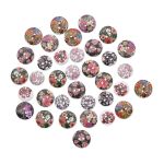 Украшения декоративные пуговицы деревянные Цветочки-лепесточки №12, 15-18 мм, 100 шт