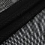 Сетка подкладочная трикотажная 65 г/м², 170 см / 5 метров, TBY.0354.03.5, цв.03 черный
