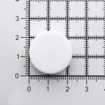 Пуговицы на ножке 36L (23мм), пластик (White (белый матовый)), 72 шт, CN K-33