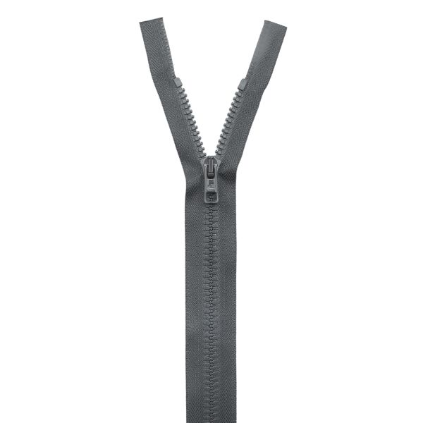 Молния трактор Arta Т6 (6 мм) 1 зам., разъем., 70 см, цв. 123 графит, уп.5 шт