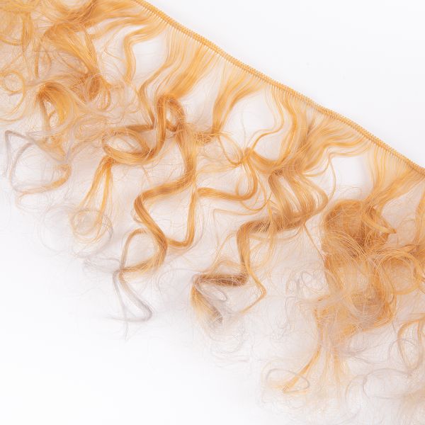 Трессы для кукол 15 см, 100 см, 27 г, 31 оранжевый, серый, HobbyBe HAR-9