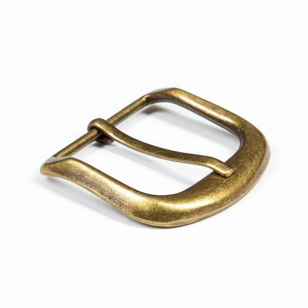 Пряжка ременная металл 40 мм латунь, металл, 4 шт, BIG