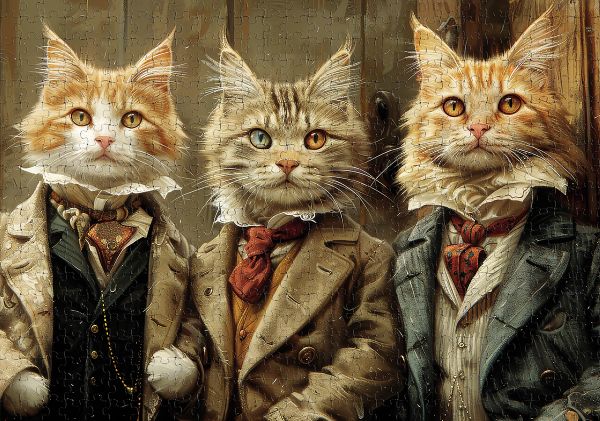 Пазл 1000 элементов, Джентльмены, Фрея PZL-1000/62