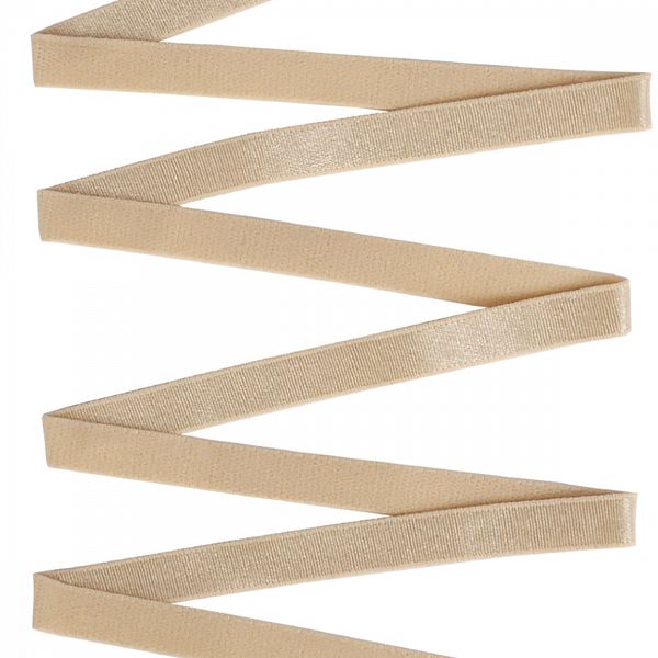 Резинка бельевая (бретелечная) 15.0 мм / 50 метров, RBB05 бежевый S126