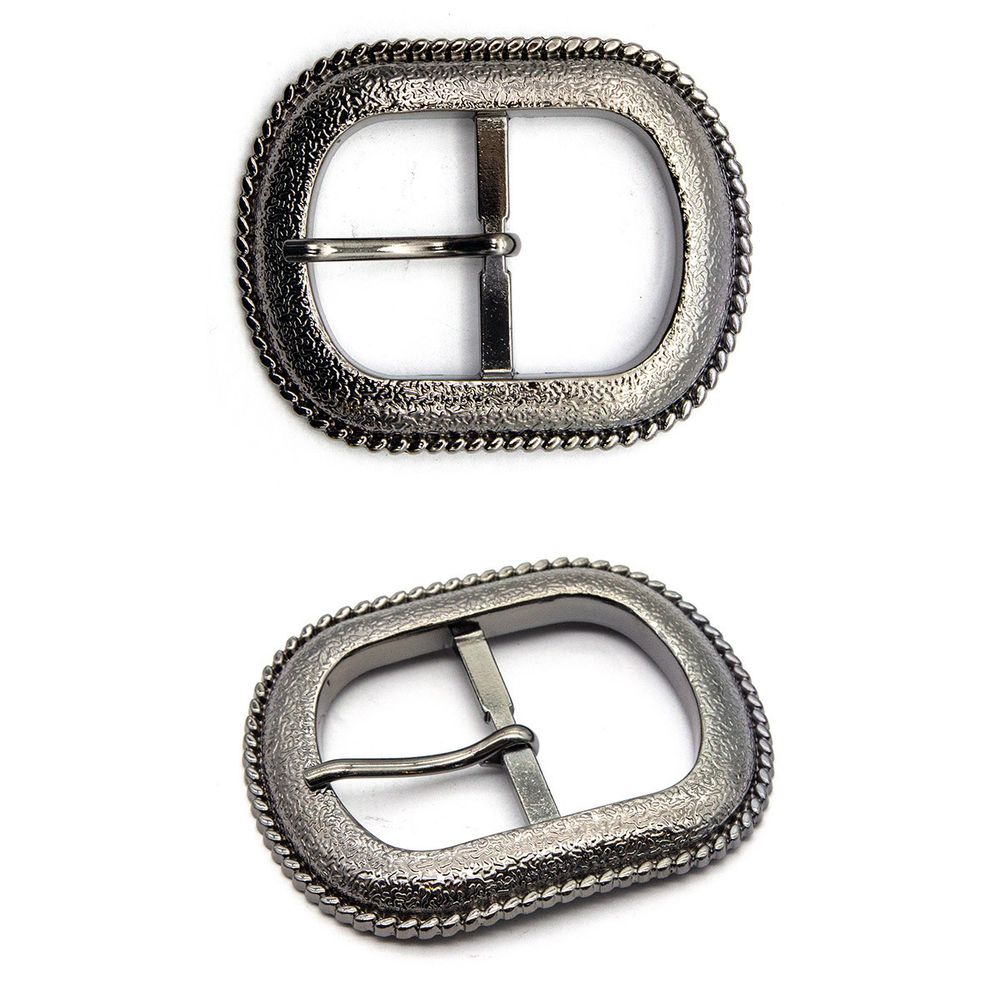 Пряжка 40 мм мет. чер.никель, 2 шт