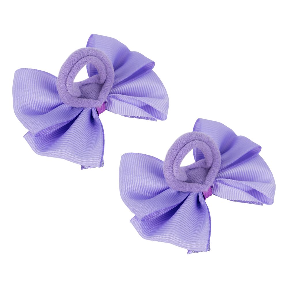 Набор резинок для волос, 10 шт, №02 св.фиолетовый, Cherry Mary DR07059